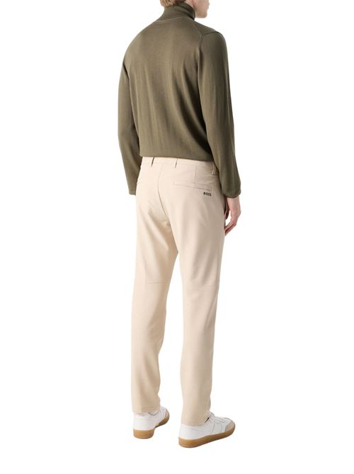 Pantalone uomo beige in poliestere Boss Green | 50534303269